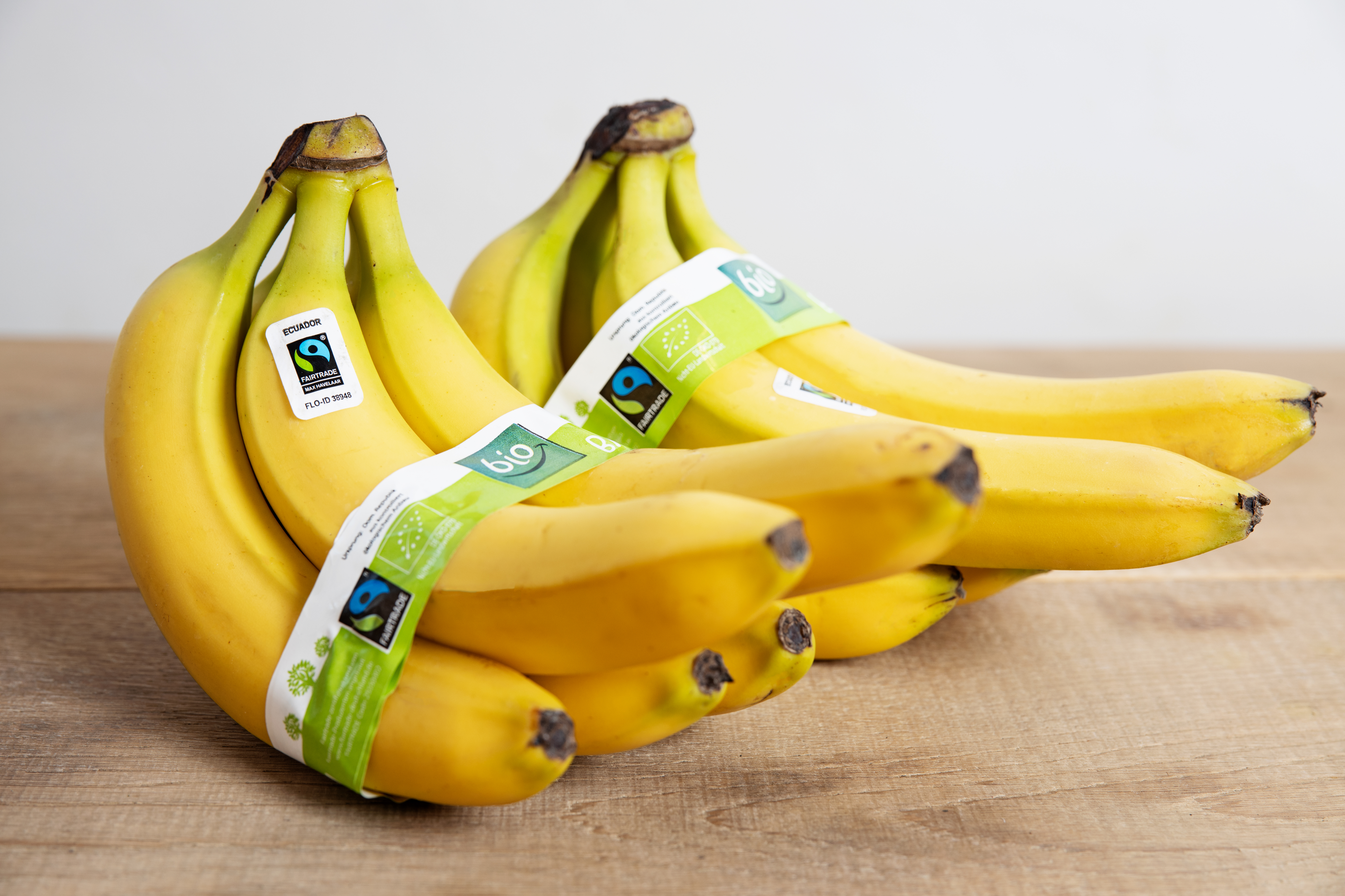 Driemaal nieuws de goed Fairtrade-banaan voor fairtrade